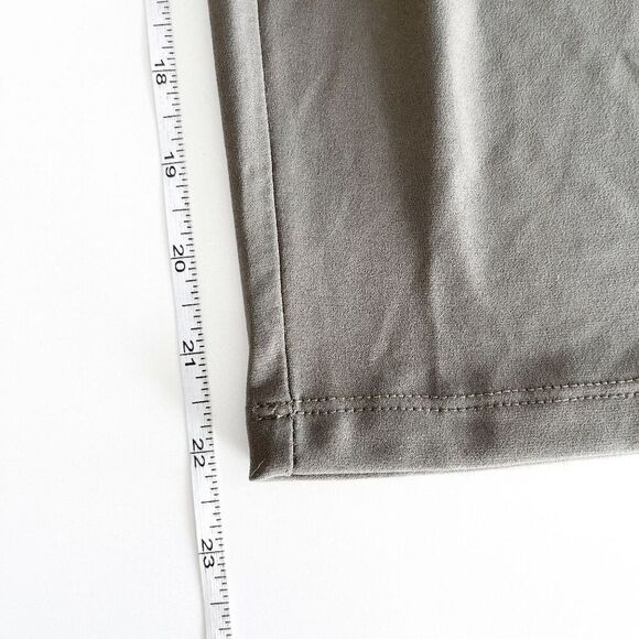 NWT Kim & Co Womens Elastic Waistband Pull On Wide-Leg Pants Khaki Size Small - Picture 6 of 7